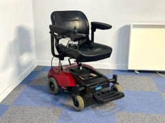 CareCo Easi Go Used Electric Wheelchair Powerchair Indoor Transportable Lightweight Red