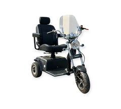 Trident 3-Wheel Road Legal Mobility Scooter – Retro Hot Rod Design, 8mph, 21-Mile Range