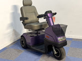 TGA Breeze Midi 3 8mph Mid Size Mobility Scooter Trike Purple