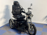 Drive Sport Rider Chrome and Black Mobility Scooter 8mph Large 3 Wheel Trike Road Legal