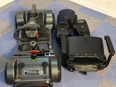 Sapphire 2 Mobility Scooter Transportable Boot Comfy Pneumatic Grey Sunrise Medical
