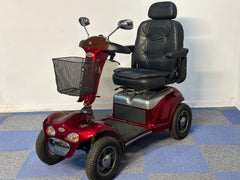 Shoprider Cordoba Used Mobility Scooter Large All-Terrain 8mph Roma Off-Road Red 13295