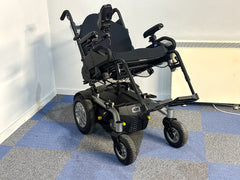 Quantum Aspen Used Powerchair Power Tilt RWD Silver Pride
