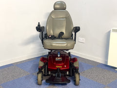 2014 Pride Jazzy Select 6 4mph MWD Powerchair Electric Wheelchair Red