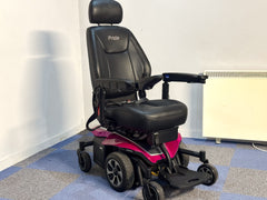 Pride Jazzy Air 2 Powerchair in Pink (2022) – Elevating Seat, New Batteries, Immaculate Condition