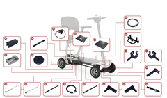 eDrive / QS4 Stub Axle Left Hand