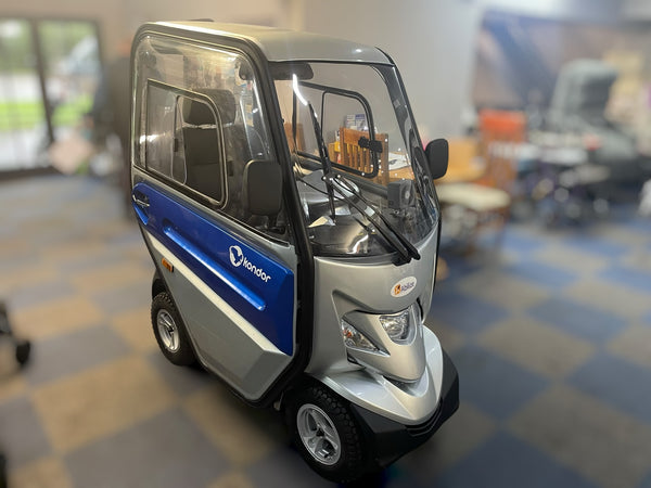 Used 2023 CareCo Abilize Kondor Cabin Mobility Scooter – Silver