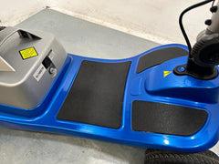 Illusion Ultra Lightweight Aluminium Mobility Boot Scooter in Blue 4mph with Suspension