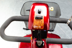 Pro Rider Road King Midsize Electric Mobility Scooter Pavement Red