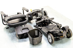 Pride Apex Lite Lightweight Transportable Mobility Boot Scooter Black Portable