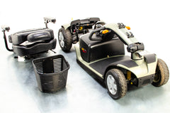 Pride Colt Deluxe Used Electric Mobility Scooter 6mph Transportable Suspension Road Pavement Solid Tyres