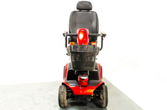 Pride Colt Deluxe Used Electric Mobility Scooter 6mph Transportable Suspension Road Pavement Solid Tyres Red