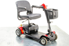 Pride Go-Go Elite Traveller Used Mobility Scooter Boot Transportable Lightweight Travel Red