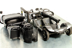 Sterling Sapphire 2 Used Mobility Scooter Midsize Transportable Pneumatic Tyres Folding Boot Grey