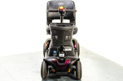 TGA Zest Plus Used Mobility Scooter Small Transportable Travel Pneumatic Tyres Deep Purple