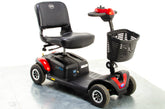 TGA Zest Plus Used Mobility Scooter Small Transportable Travel Pneumatic Tyres Red