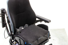 Quickie Salsa M2 6mph Used Electric Wheelchair Powerchair Sunrise Medical Outdoor MWD Blue