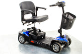 Drive Style Plus Used Mobility Scooter Transportable Boot Folding Portable Indoor Outdoor Blue