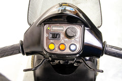 Kymco Super 8 Used Mobility Scooter 8mph Road Pavement Suspension Solid Tyres Black
