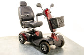 Excel Roadster DX8 Used Mobility Scooter 8mph Road Midsize Red Pneumatic Tyres Van Os Pavement