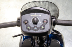 Invacare Leo Used Mobility Scooter Pavement Comfy Pneumatic Tyres Blue 13065