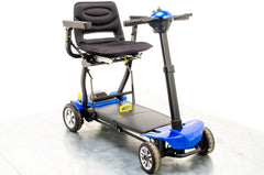 Globetrotter Used Mobility Scooter Remote Folding Lithium Lightweight eDrive Blue 13070