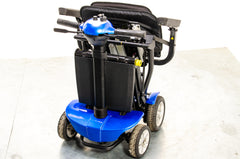 Globetrotter Used Mobility Scooter Remote Folding Lithium Lightweight eDrive Blue 13070