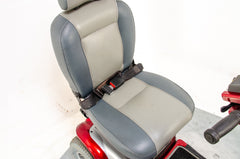 Sterling Sapphire LS Used Mobility Scooter Comfy All-Terrain Midsize Pneumatic Tyres Folding Boot Red