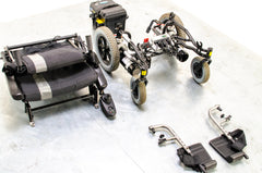 Karma Ergo Traveller Used Electric Wheelchair Powerchair Folding Transportable Black