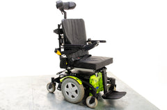 Invacare TDX SP2 Used Electric Wheelchair Powerchair Power Tilt Leg Raiser Green