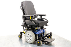 Pride Quantum Q6 Edge Used Electric Wheelchair Powerchair Power Tilt 6mph Blue