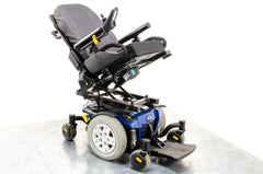 Pride Quantum Q6 Edge Used Electric Wheelchair Powerchair Power Tilt 6mph Blue