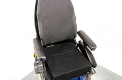 Pride Quantum Q6 Edge Used Electric Wheelchair Powerchair Power Tilt 6mph Blue