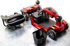 Pride Zero Turn 10 Used Mobility Scooter 8mph Transportable LED Dual Motor Suspension USB Charger