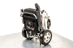 Freedom Chair A06L Used Electric Folding Wheelchair Powerchair Portable Transportable Lithium Aluminium Lightweight Attendant Brushless