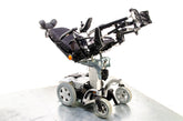 Invacare Storm 4 Electric Wheelchair Powerchair Power Riser Tilt Elevating Leg Rests Used Second Hand 13543