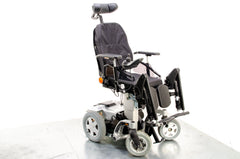 Invacare Storm 4 Electric Wheelchair Powerchair Power Riser Tilt Elevating Leg Rests Used Second Hand 13543