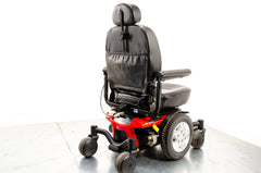 Pride Jazzy 600 ES Used Electric Wheelchair Powerchair Indoor Outdoor Suspension Red
