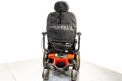 Pride Jazzy 600 ES Used Electric Wheelchair Powerchair Indoor Outdoor Suspension Red