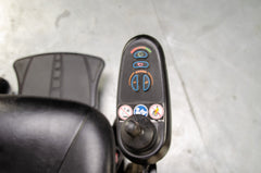 Pride Jazzy J600ES Used Electric Wheelchair Powerchair Indoor Outdoor Suspension Red 13781