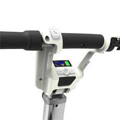 Moving Life ATTO Folding Electric Mobility Scooter Lightweight Lithium 4mph White