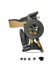 Mobilex Elephant Air Rollator All Terrain Walking Aid with Pneumatic Tyres