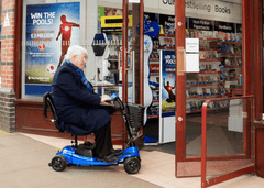 New One Rehab Liberty Vogue 4mph Mobility Boot Scooter with Suspension