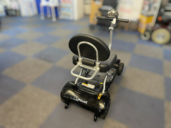 Used 2024 Livewell Instafold Folding Mobility Scooter – 4mph