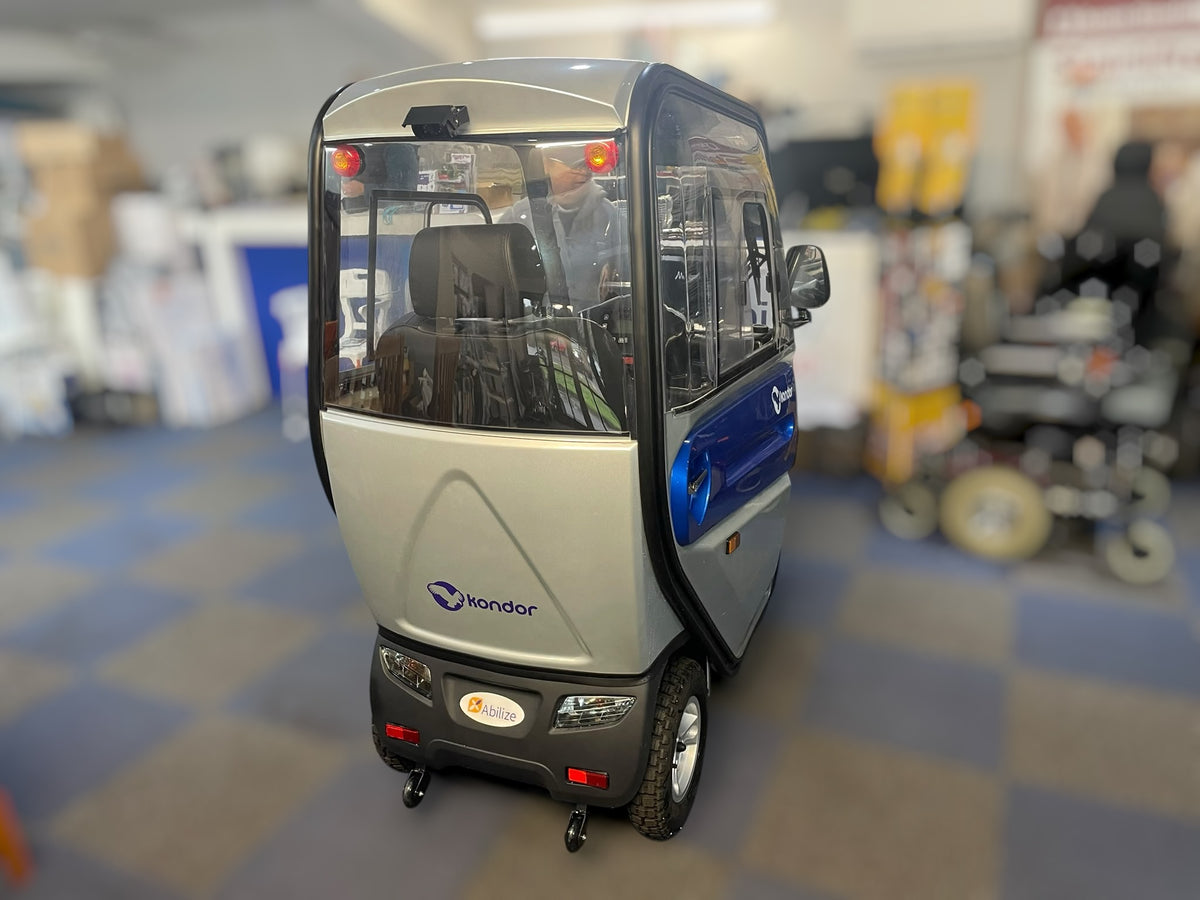 Used 2023 CareCo Abilize Kondor Cabin Mobility Scooter – Silver