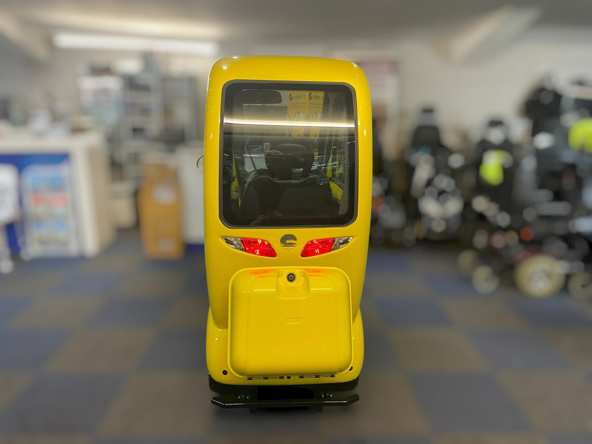 Used Scooterpac Cabin Car Mk2 Mobility Scooter – Yellow