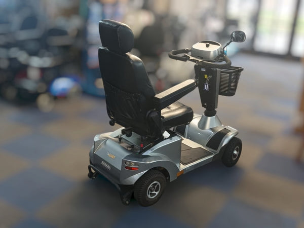 Used Sterling S400 4mph Mobility Scooter – Grey, New Batteries