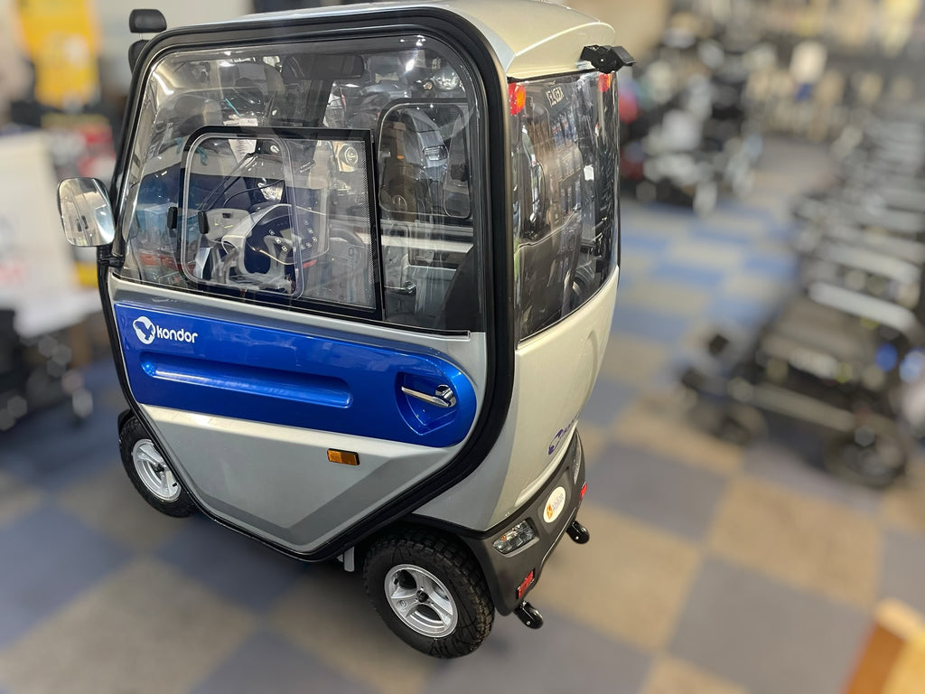Used 2023 CareCo Abilize Kondor Cabin Mobility Scooter – Silver
