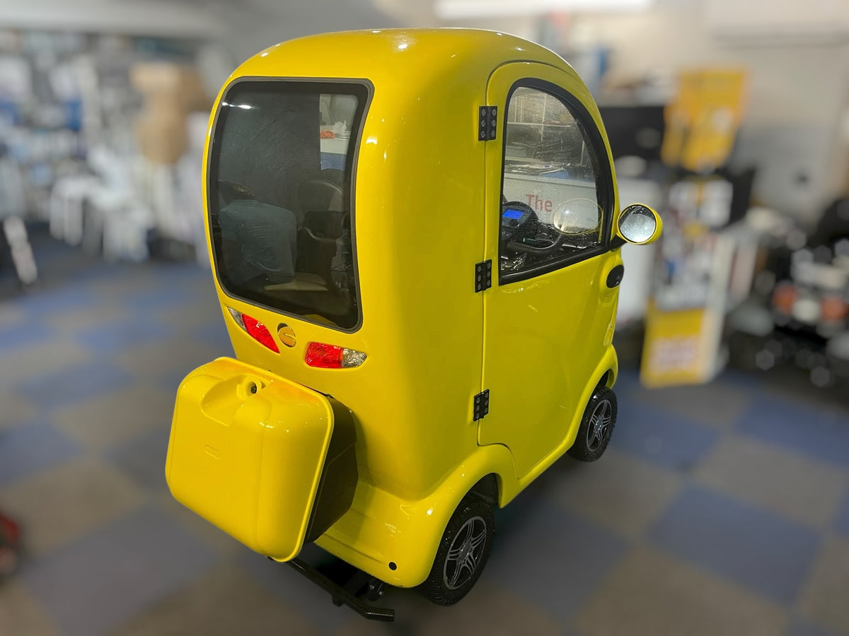 Used Scooterpac Cabin Car Mk2 Mobility Scooter – Yellow
