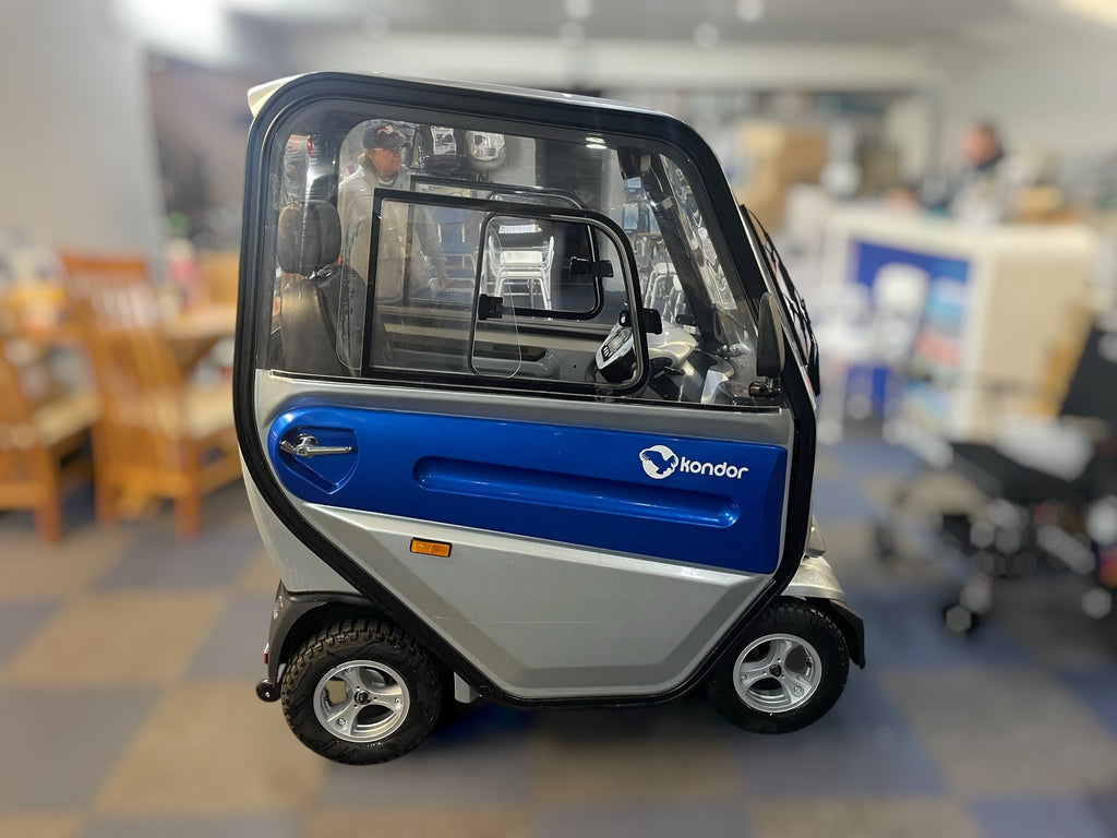 Used 2023 CareCo Abilize Kondor Cabin Mobility Scooter – Silver